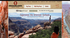 Desktop Screenshot of dreamlandtours.net